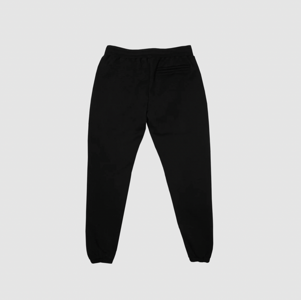 BLACK FRENCH TERRY SWEATPANTS