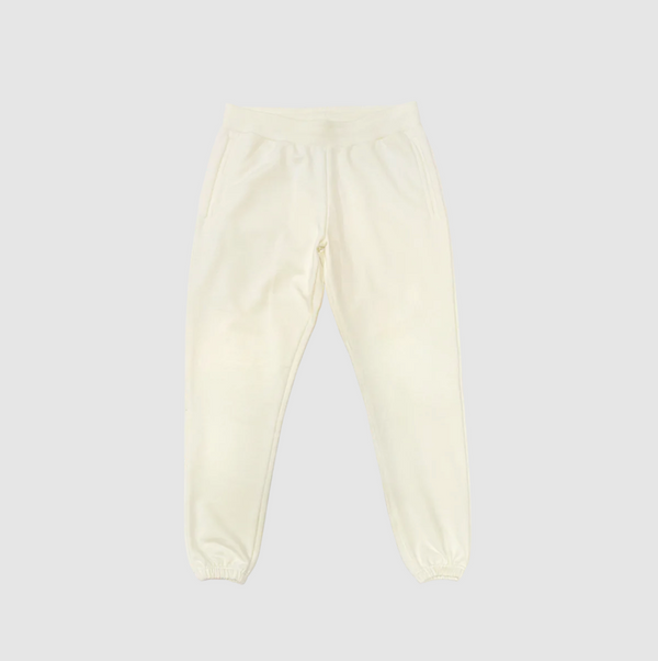 Cream French Terry Sweatpants